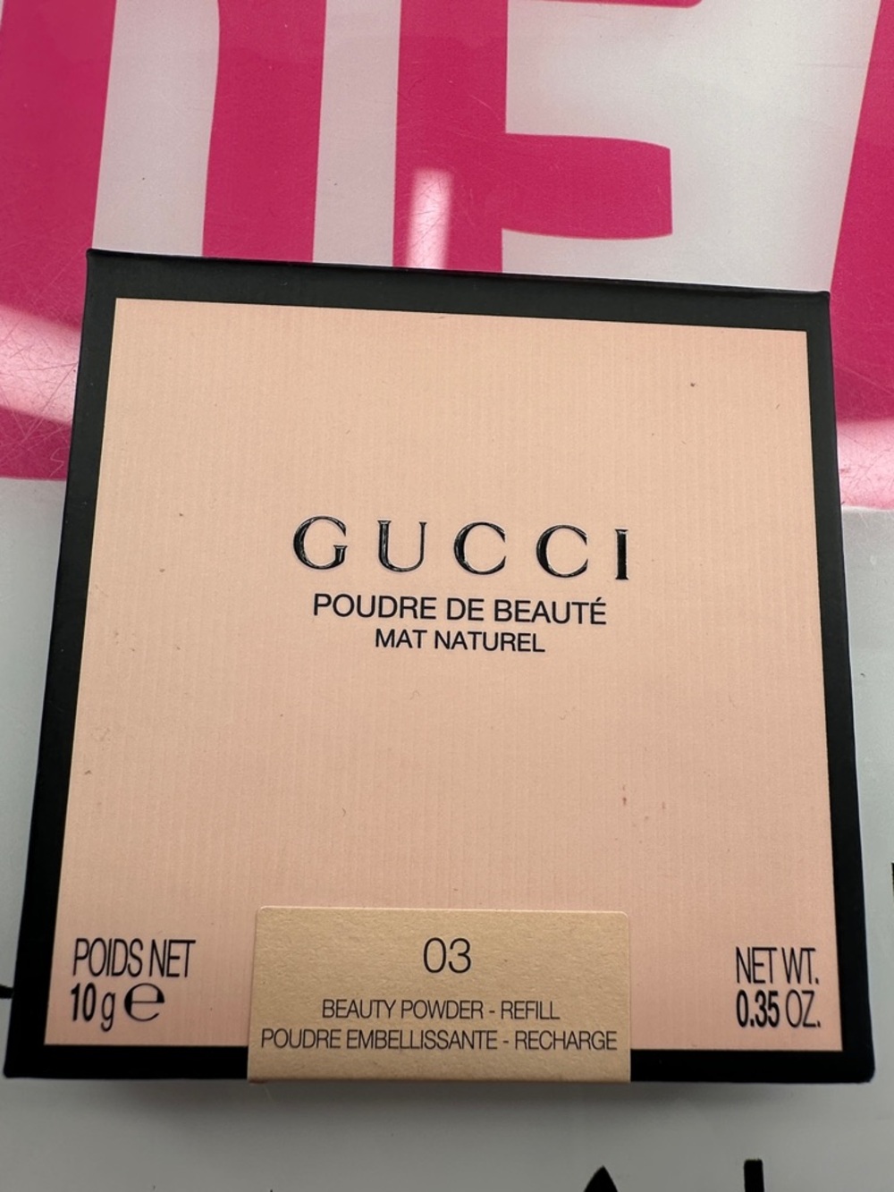 Gucci Poudre de Beauté Mat Naturel Refill - Cream Beige